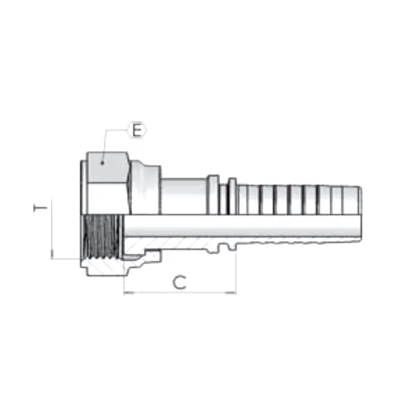 Фитинг ORFS Dу -20мм (1") пр 