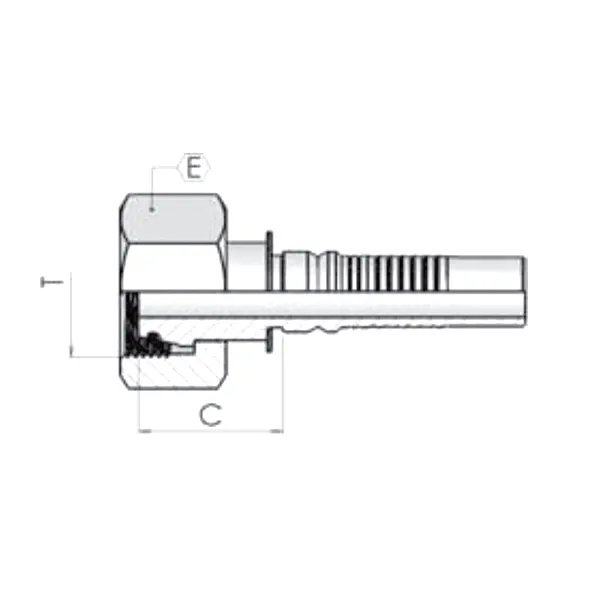 Фитинг Dу -38мм (М52х2) пр. DKO-S Interlock