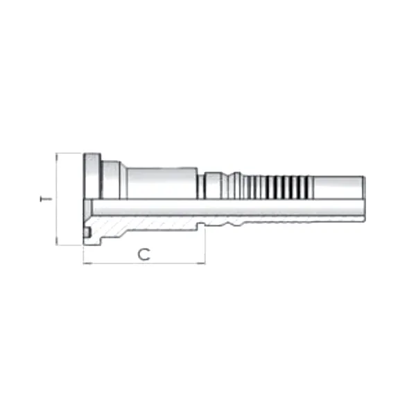 Фитинг SF Dу -32мм (50,8) пр Interlock