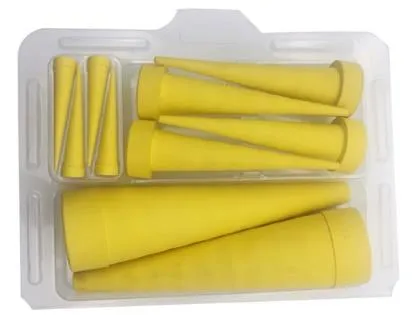 Комплект заглушек универсальных резиновых MIX (10шт)