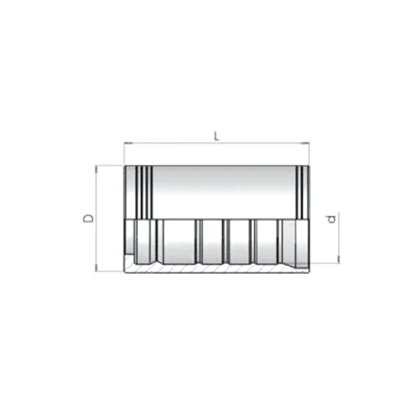 Муфта обжимная Interlock Dу-25 мм 