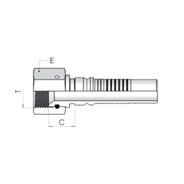 Фитинг JIC Dу -32мм (1 5/8") пр Interlock