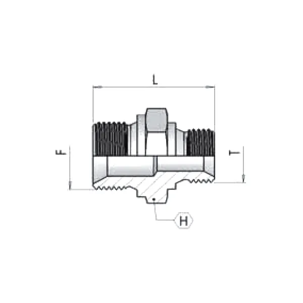 Адаптер (пр) BSP 5/8" - 1/2" ш-ш 