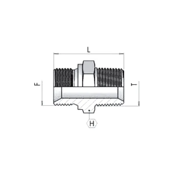 Адаптер (пр) BSP 1 1/4"- BSPT 1 1/4" 