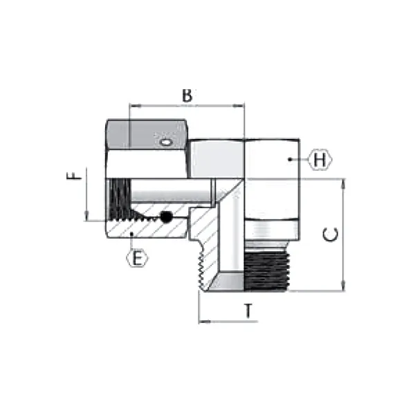 Адаптер (90) Compact BSP 1" г-ш.к 