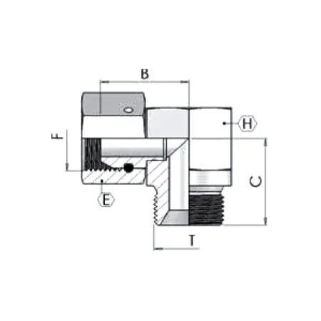 Адаптер (90) Compact BSP 3/4" г-ш.к 