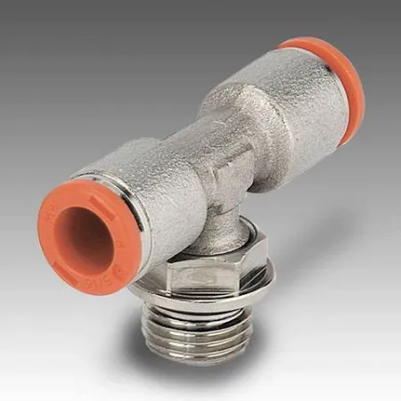 Тройник трубка-резьба-трубка Metal Work R32 08мм-G1/4"-08мм