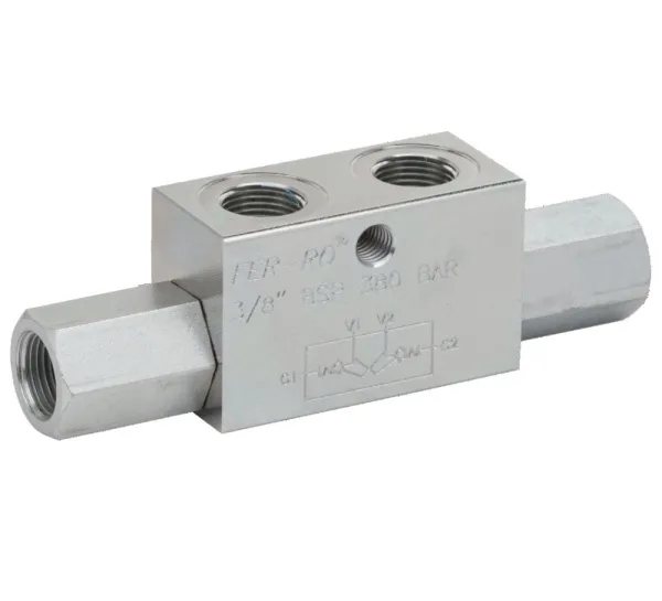 Гидрозамок двойной DCG38N 3/8"