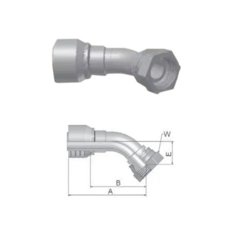 Фитинг BSP Dy -20мм (3/4") 45 Parker