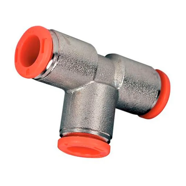 Тройник для пластиковых трубок Metal Work R5, трубка 04мм