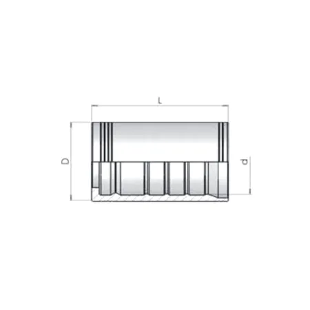 Муфта обжимная Interlock Dу-25 мм 
