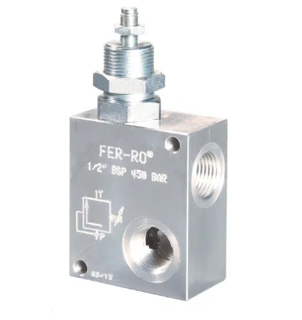 Клапан предохранительный PRSHG12N 1/2" (50-380бар)