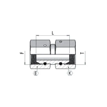 Адаптер (пр) BSP 1/2" - 1/2" г-г 