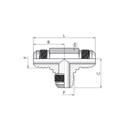Адаптер (тр) JIC 1 5/8" 