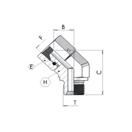 Адаптер (45) Compact BSP 1/2" г-ш.к. 