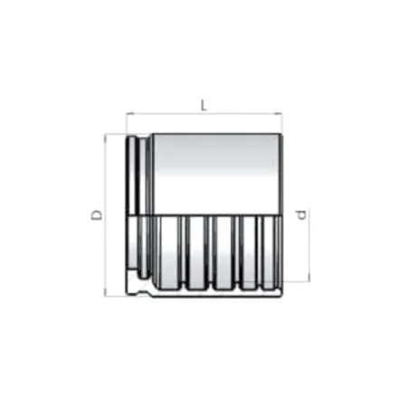 Муфта обжимная Dу-32 мм (2SN)