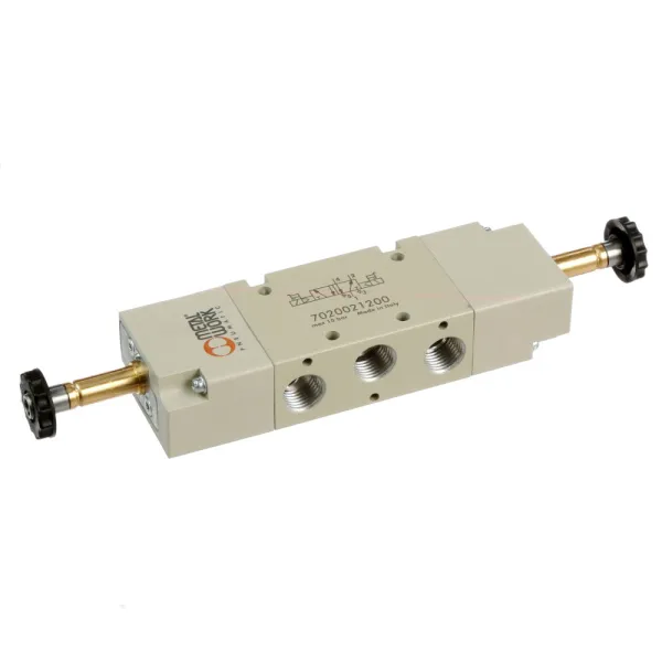 Распределитель серия 70, схема 5/2, резьба 1/4, бистабильный