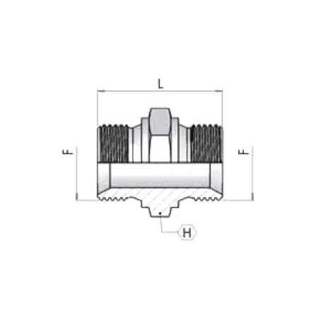 Адаптер (пр) BSP 5/8" - 5/8" ш-ш 