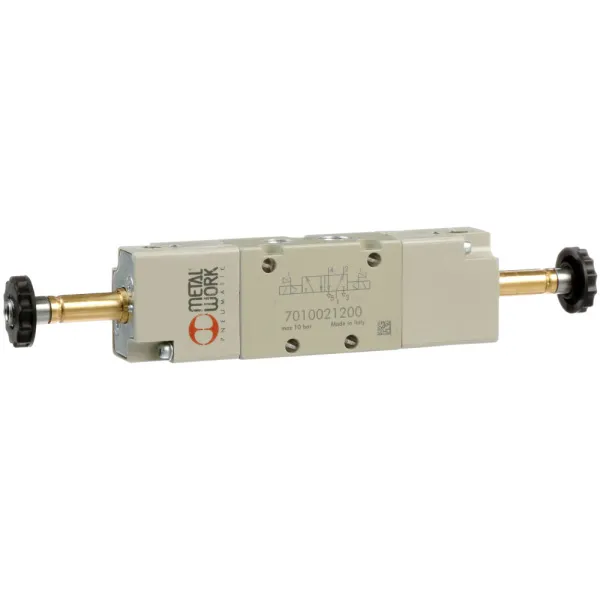 Распределитель серия 70, схема 5/2, резьба 3/8, бистабильный