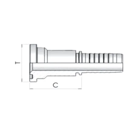 Фитинг SF Dу -16мм (47,6) пр SFS-6