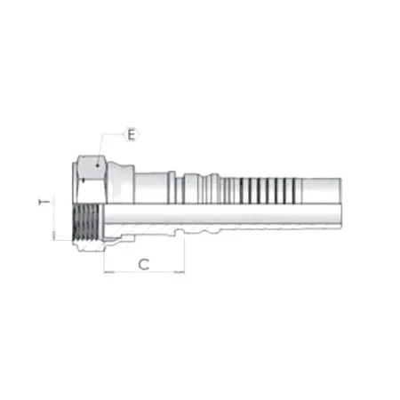 Фитинг ORFS Dу -25мм (1 11/16") пр Interlock