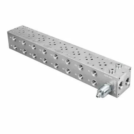 Плита монтажная CETOP3 6-и местная FMBNG06PV6 G3/8 алюминий