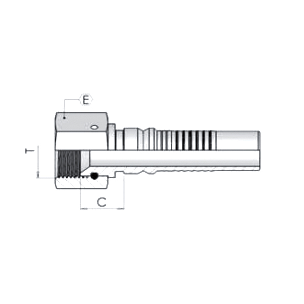 Фитинг JIC Dу -25мм (1 5/16") пр Interlock