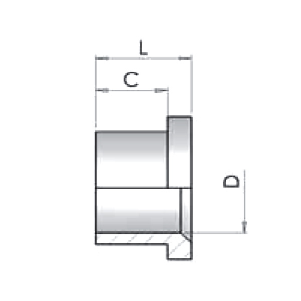 Упорное кольцо под конус JIC труба 10мм